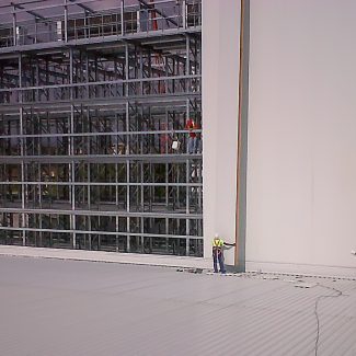 Instalación interior Hangar aeropuerto