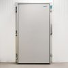 PUERTAS PIVOTANTES SUPERPUESTAS MARCO OBRA CON PASO CARRETILLA